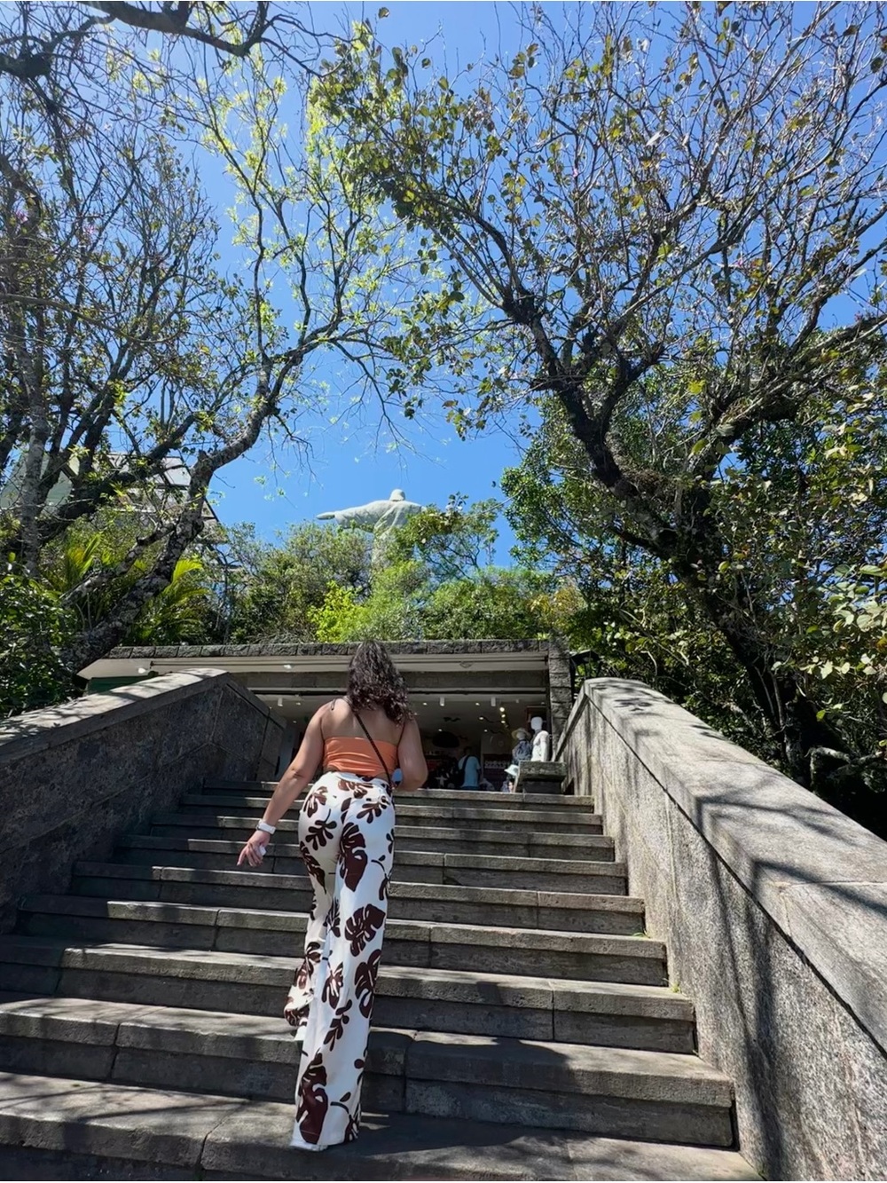 Flare leg floral pants